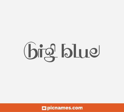 Big blue